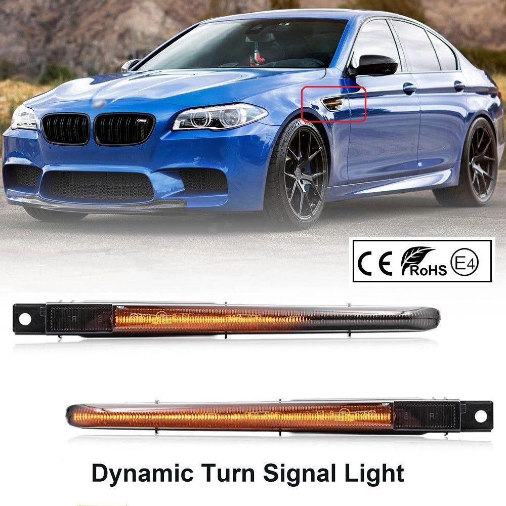 LED SIJALICE, BOCNI DYNAMIC MIGAVCI - BMW - BLACK 170180LG Beograd Zemun